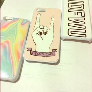 I Don't Care Phone Case