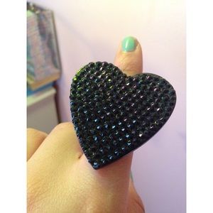 Heart shaped ring