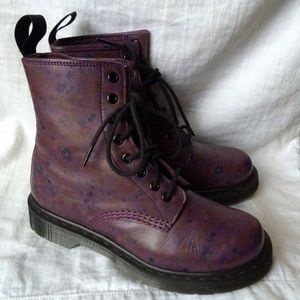 Floral Doc Martens