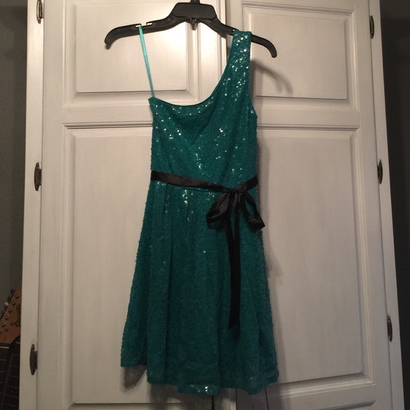 Teal dress NWOT