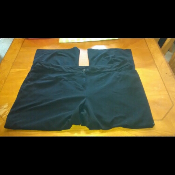 Lane bryant black dress/work pant