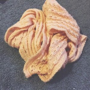 Adorable Pink Infinity Scarf