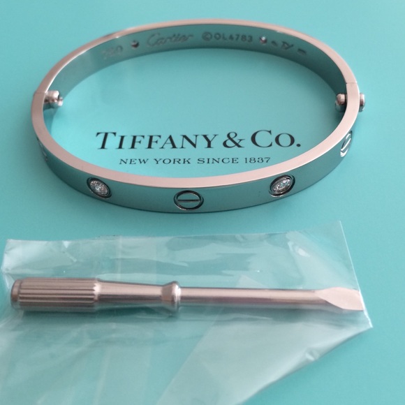 Silver Fashion Love Screwdriver Bracelet