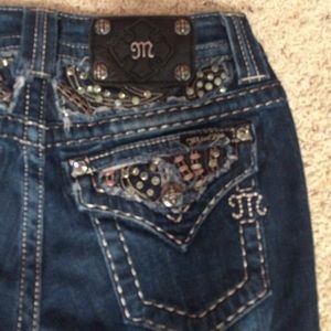 Miss Me Dark Wash Skinny Jeans