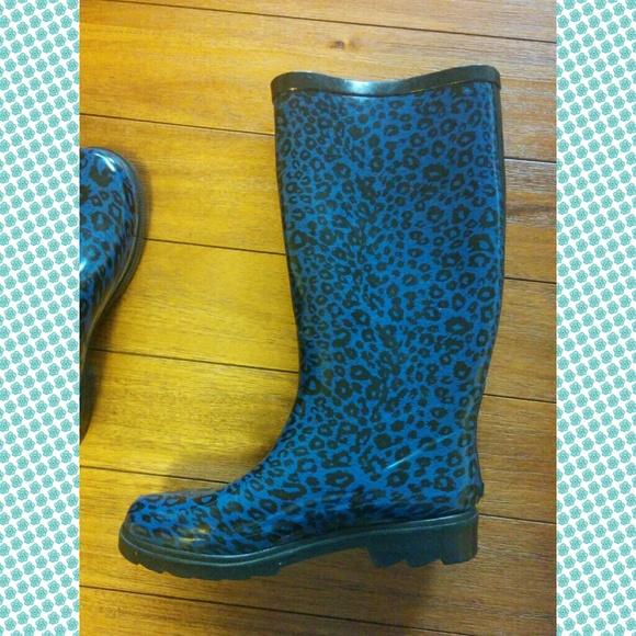 Blue ALDO Rain Boots