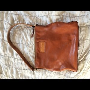 Kate spade small brown leather shoulder bag