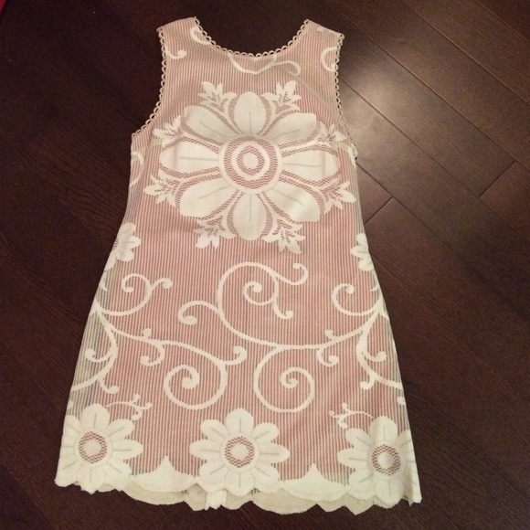 Lace Free People mini dress