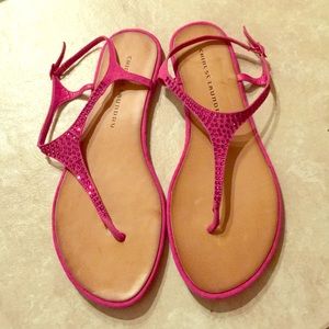 Chinese Laundry pink rhinestone sandals 💕