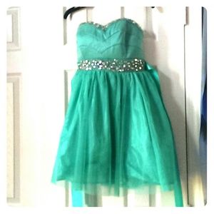 Pretty jade dress