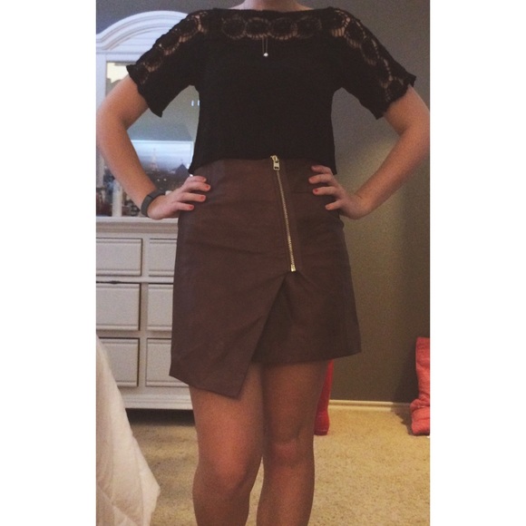 Leather Skirt