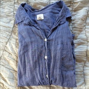 J. Crew "the boy shirt" in blue