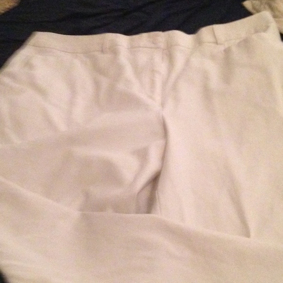 White Chico dress pants.