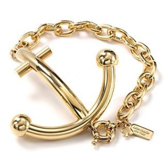 kate spade Jewelry - ✨⚓️Kate spade anchor gold bracelet! DG Nautical⚓️✨