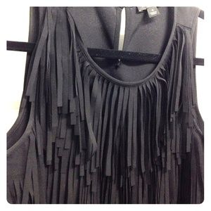 Fun sexy fringe top