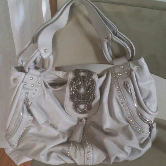 Lavender/grey Handbag
