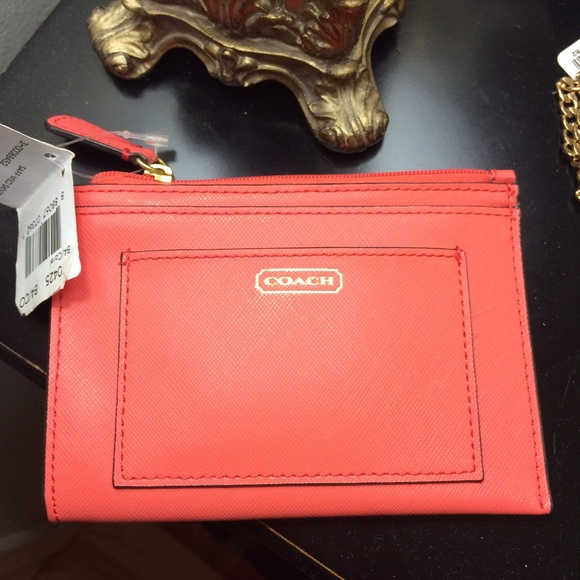 Coach Coral Skinny Pouch
