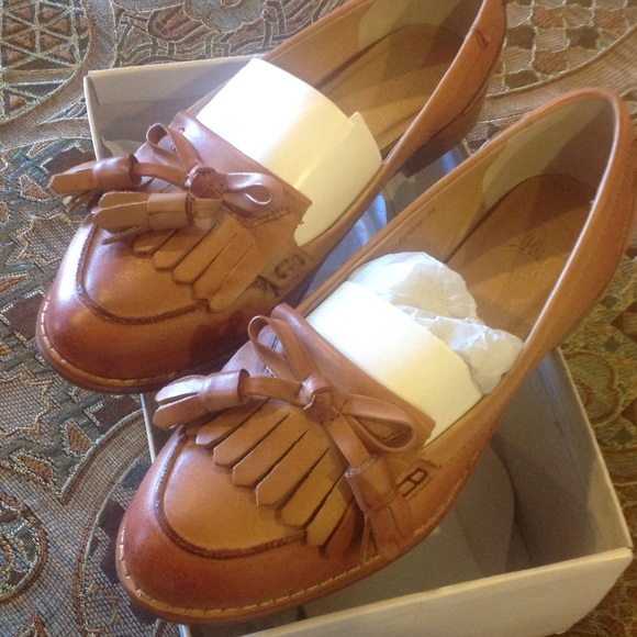 Leather Tassel Loafers