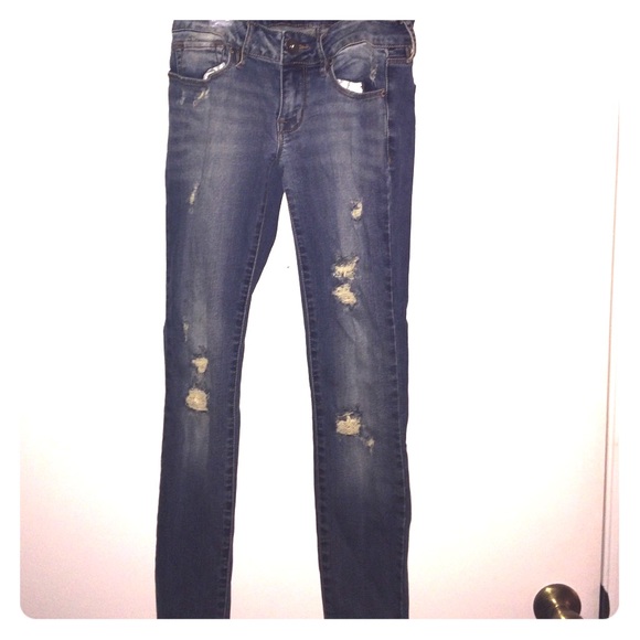 Bullhead ripped jeggings