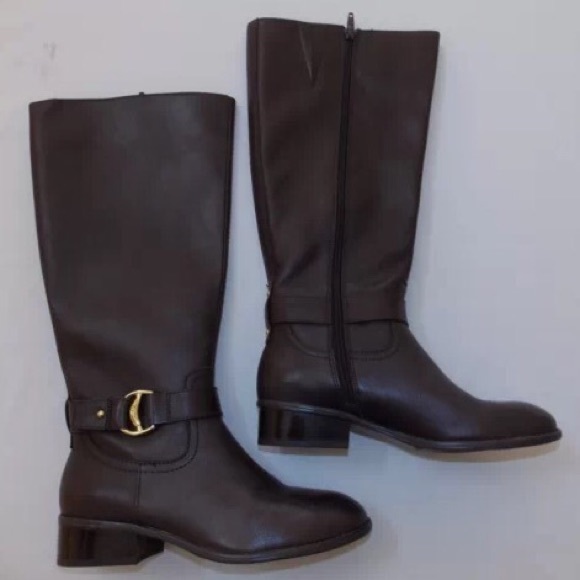 Ralph Lauren Brown Riding Boots