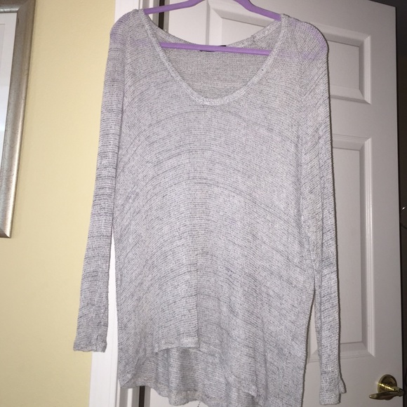 grey brandy Melville bobby top