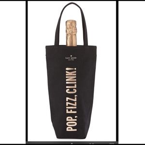 Kate spade pop fizz clink NWT wine bag