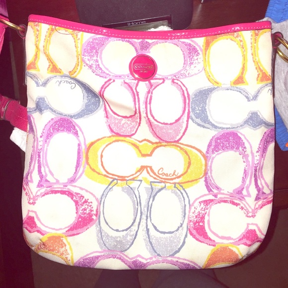 Coach side purse