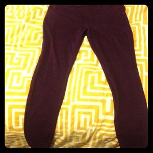 HUE original jeanz denim leggings LARGE