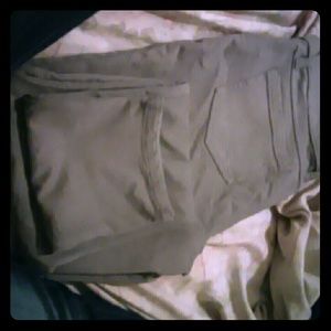 Gray skinny leg jeggings