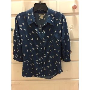 Billabong feather shirt