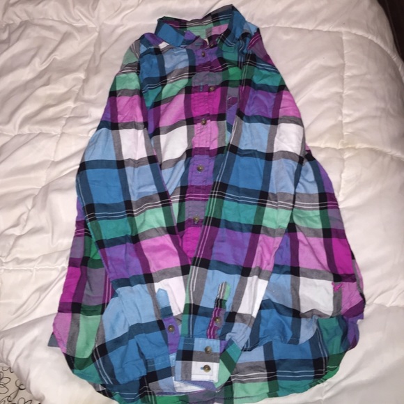 American Eagle Vintage Boyfriend Flannel