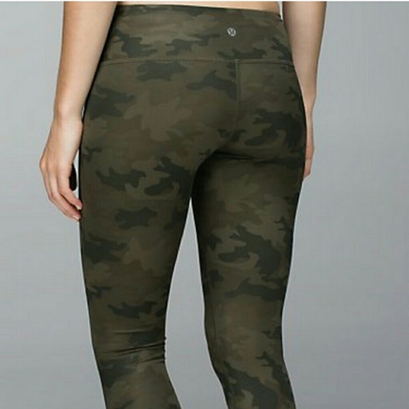 Lululemon camo crops ON HOLD FOR TRADE