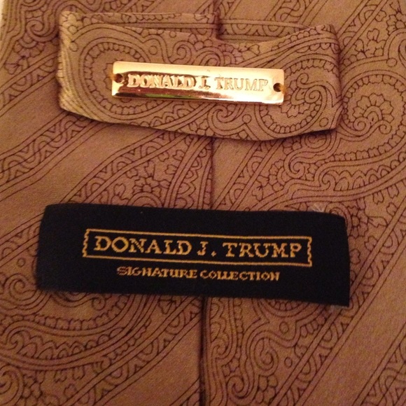 Gold Trump Tie
