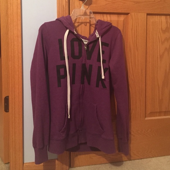 PINK by Victoria Secret zip up hoodie