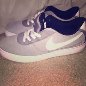 Kid's Nike's or Women's Grey/White