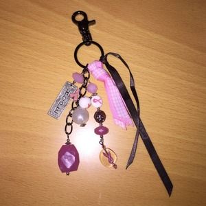 Miche pink Ribbon purse charmer - NEW