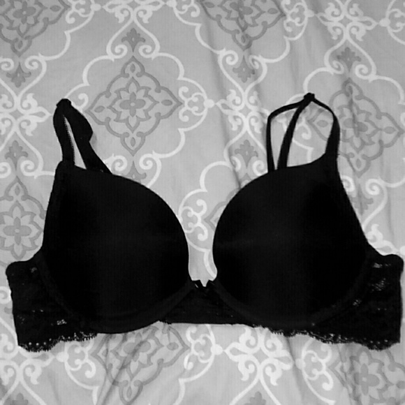Black Lace Dream Angels VS Push Up Bra