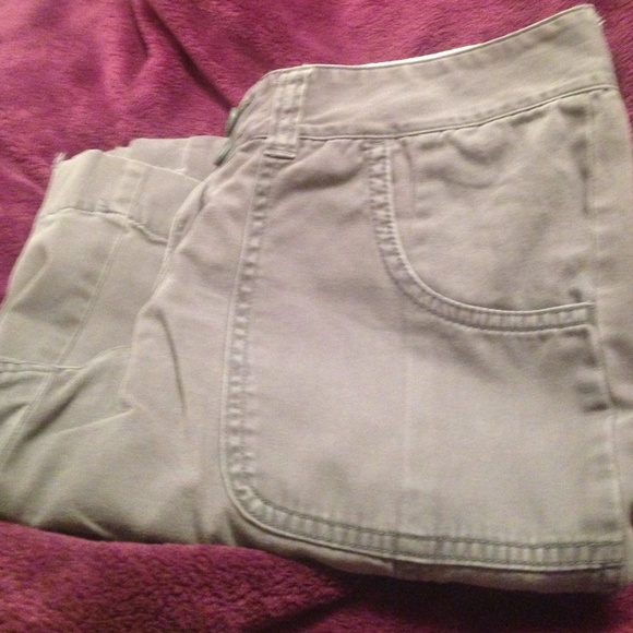 Grey Cotton Pants - Picture 1 of 3