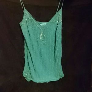 NWOT beaded tank top