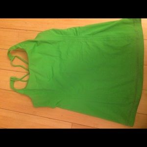 Lululemon tank size 6 lime green