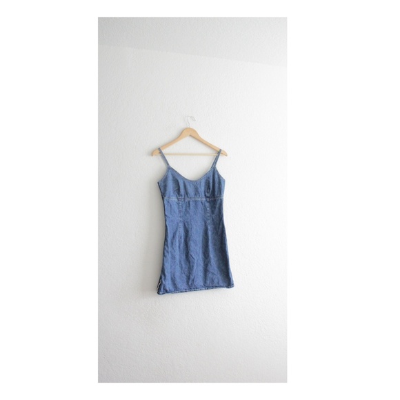 Sporty sleeveless mini 90's dress s/m