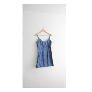 Sporty sleeveless mini 90's dress s/m