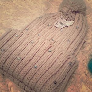 Rhinestone Beanie