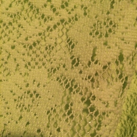 Lime Green Dress - Picture 3 of 4