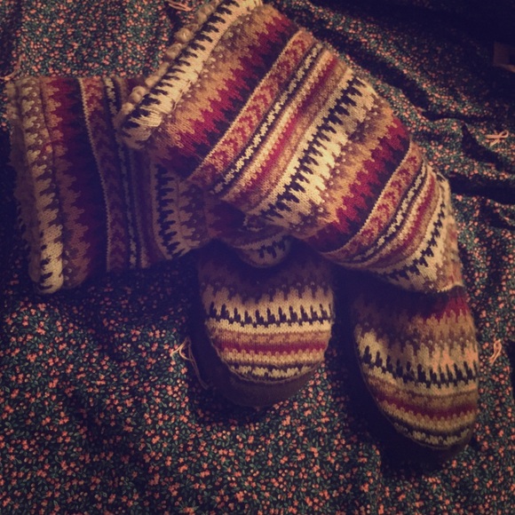 Sweater boots