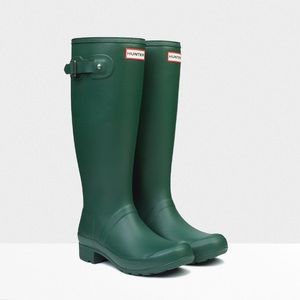✔️Hunter boots green long