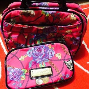 Betsey Johnson W/ Cosmetic Bag