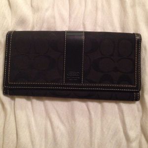 Black Coach wallet
