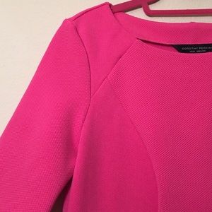 Dorothy Perkins Dresses - Dorothy Perkins Pink Waffle Knit Pencil Dress Sz 8 Dorothy Perkins Dresses - Dorothy Perkins Pink Waffle Knit Pencil Dress Sz 8
