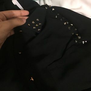 Gold studded shirt