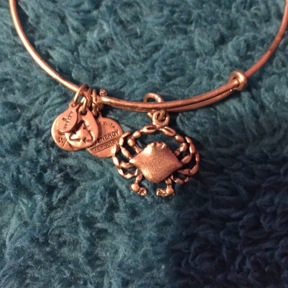 Alex's and Ani crab bracelet